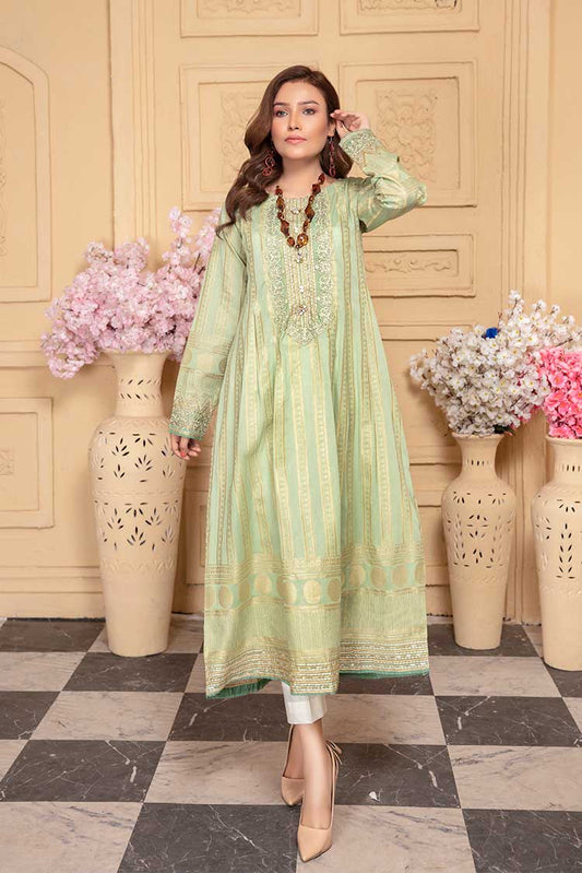 Ellena - 1-PC Stitched Jacquard Kurti
