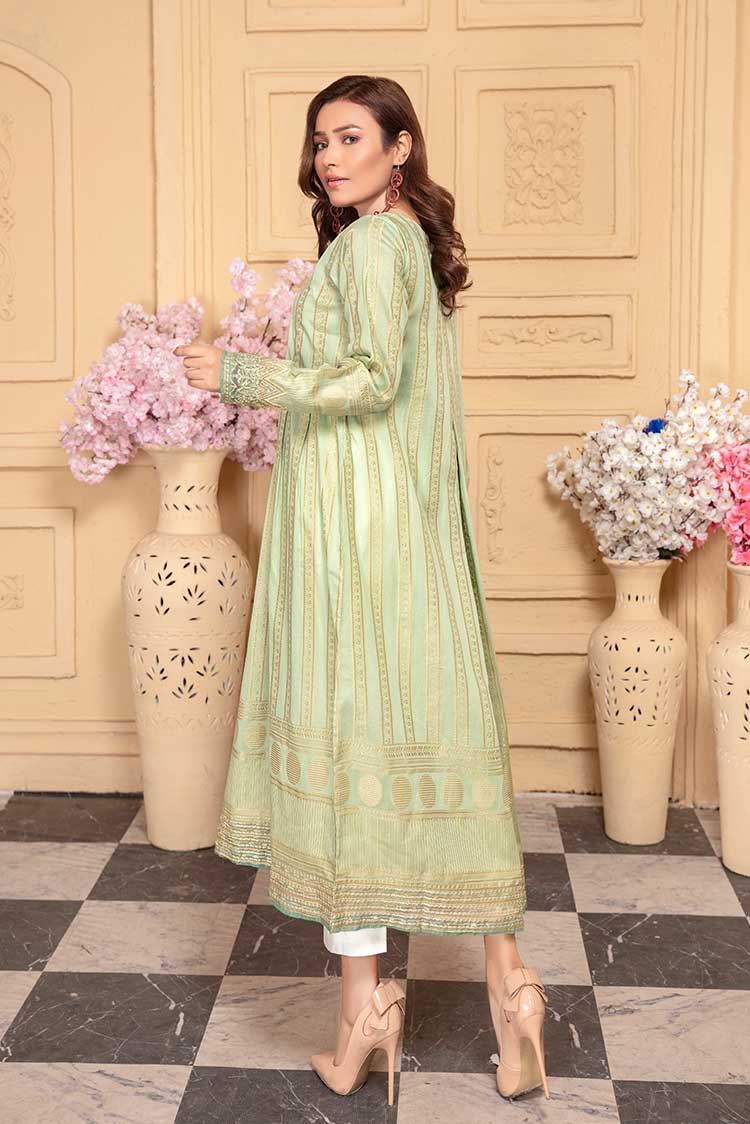 Ellena - 1-PC Stitched Jacquard Kurti