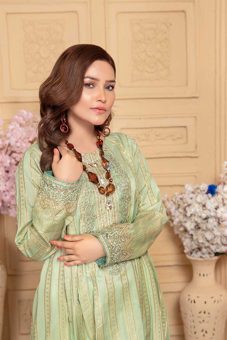 Ellena - 1-PC Stitched Jacquard Kurti