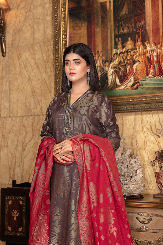Ellena - 1-PC Stitched Jacquard Kurti