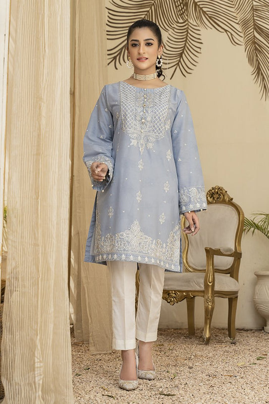 Ellena - 1-PC Stitched Jacquard Kurti