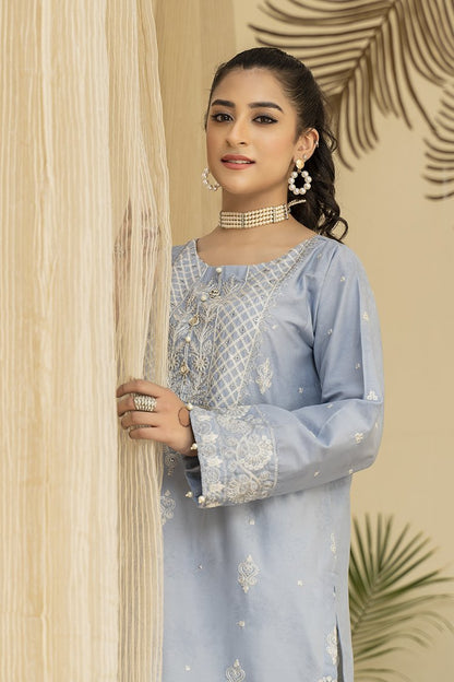 Ellena - 1-PC Stitched Jacquard Kurti