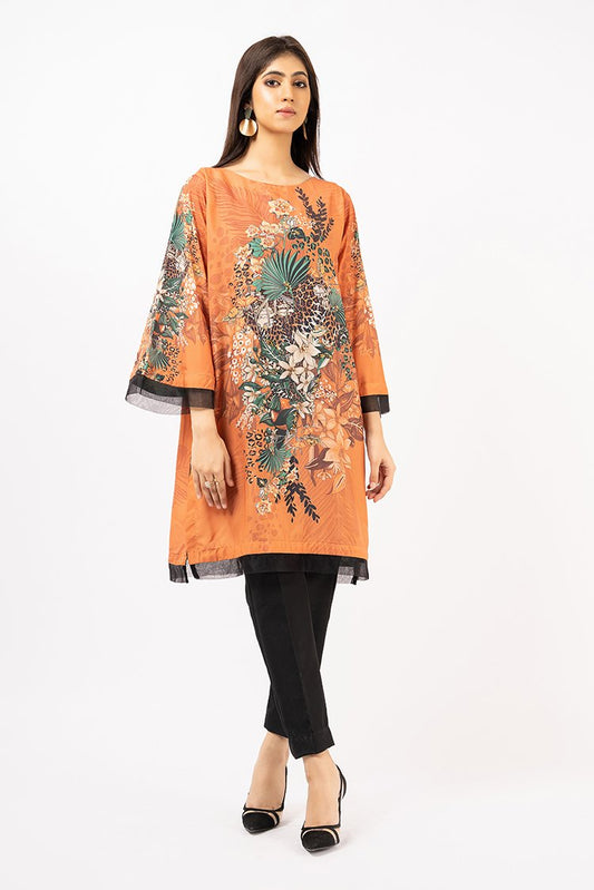 Ellena - 1-PC Stitched Soft Crepe Shirt