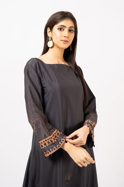 Ellena - 1-PC Stitched Soft Crepe Shirt