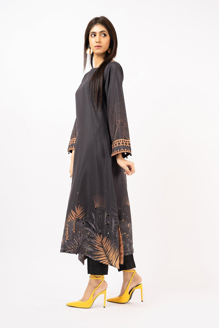 Ellena - 1-PC Stitched Soft Crepe Shirt