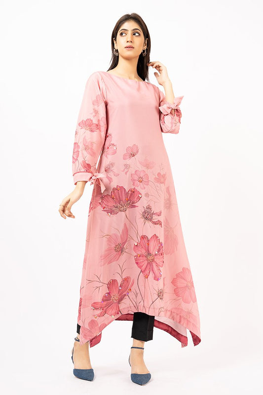 Ellena - 1-PC Stitched Soft Crepe Shirt