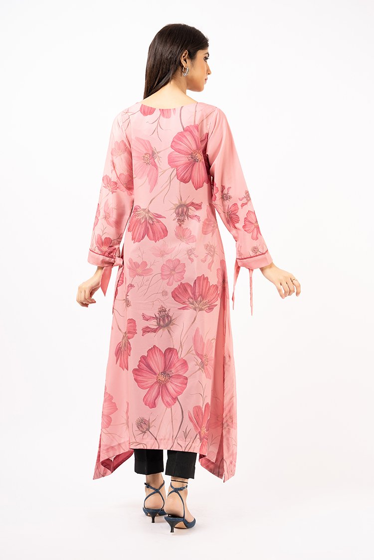 Ellena - 1-PC Stitched Soft Crepe Shirt
