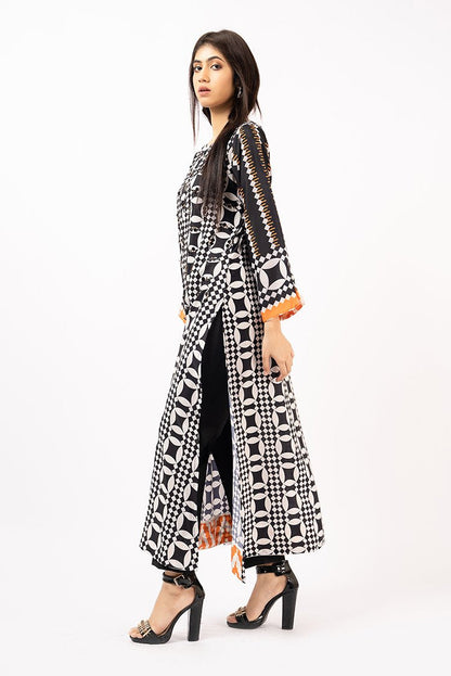 Ellena - 1-PC Stitched Soft Crepe Shirt