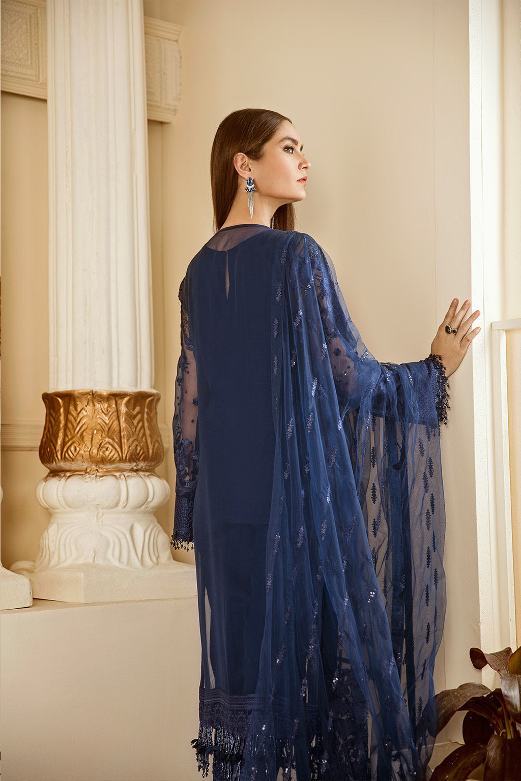 Baroque - EMBROIDERED CHIFFON CH06-02