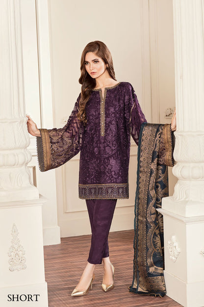 Baroque - EMBROIDERED CHIFFON CH05-10