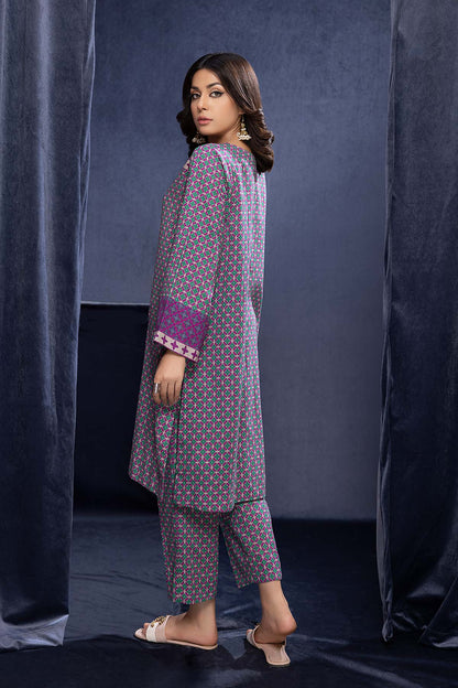 Charizma - 2-Pc Digital Printed Viscose Shirt With Viscose Printed Trouser CPM22-125