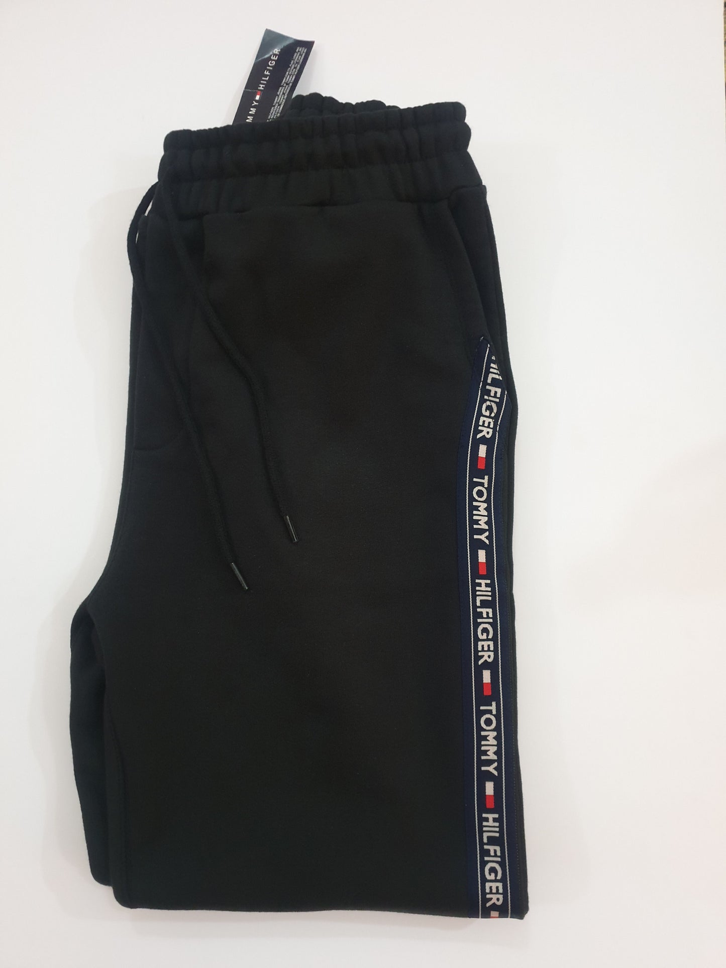 Essential Black Terry Jogger Pants