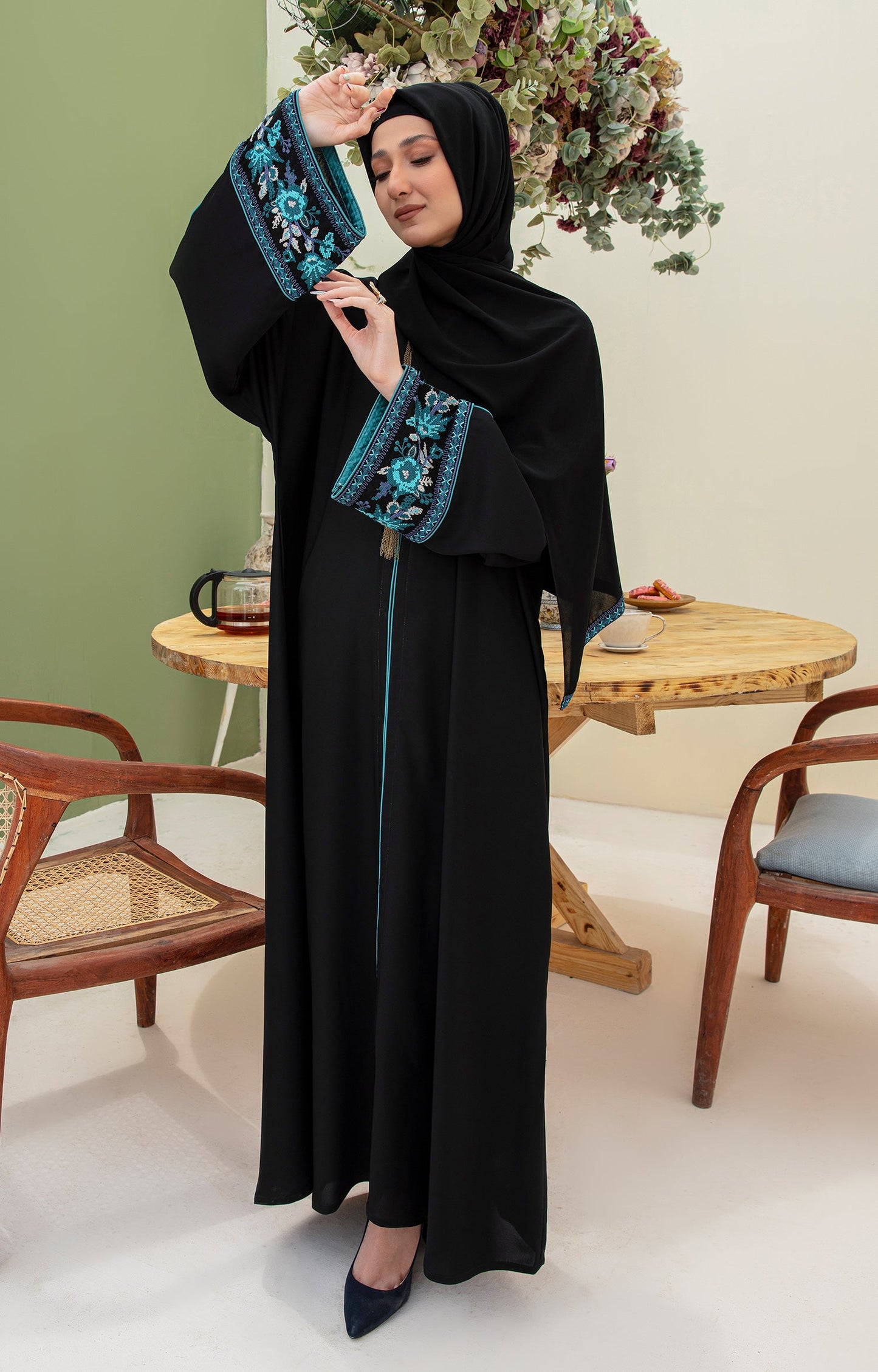 Hareer - EMILIA EMBRIODERED ABAYA