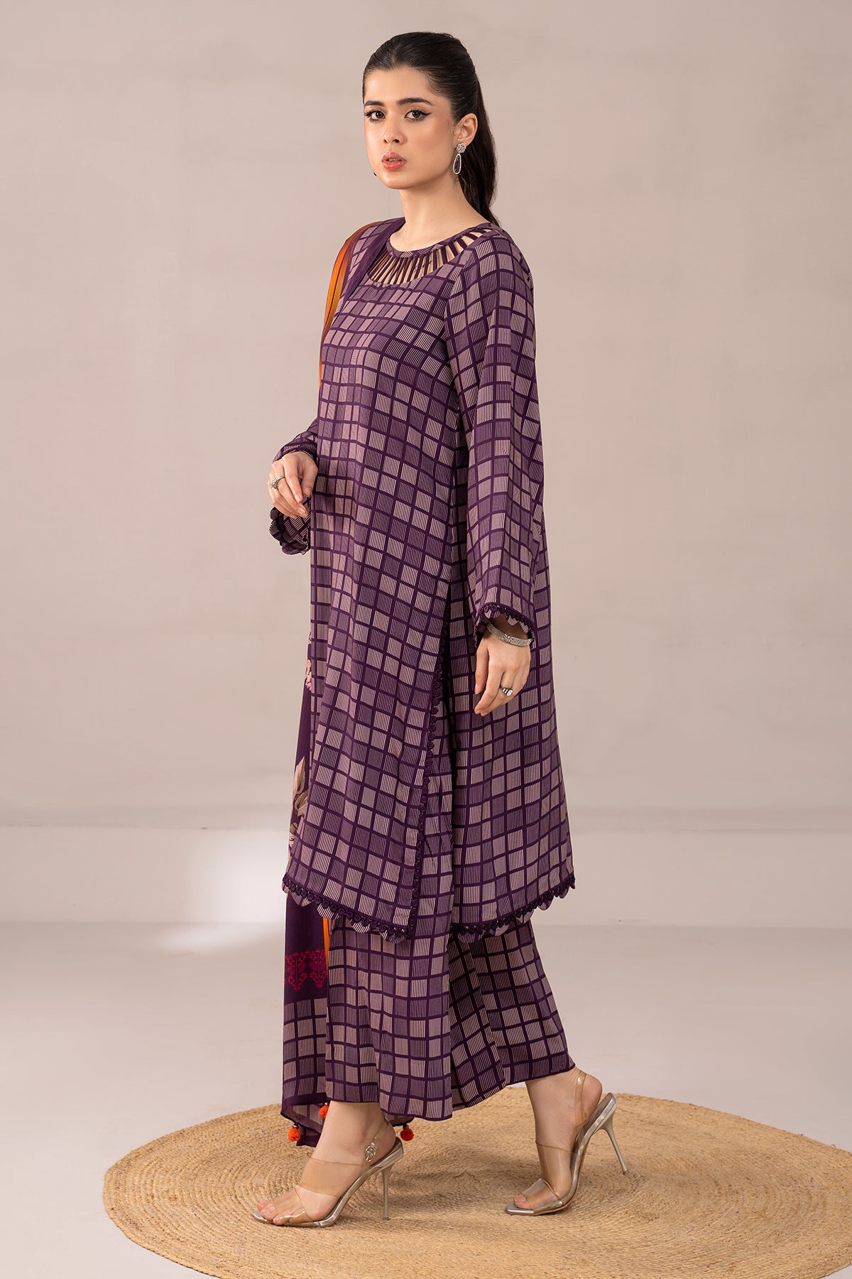 Charizma - 3-PC Printed Staple Shirt with Trouser and Dupatta NYS4-05