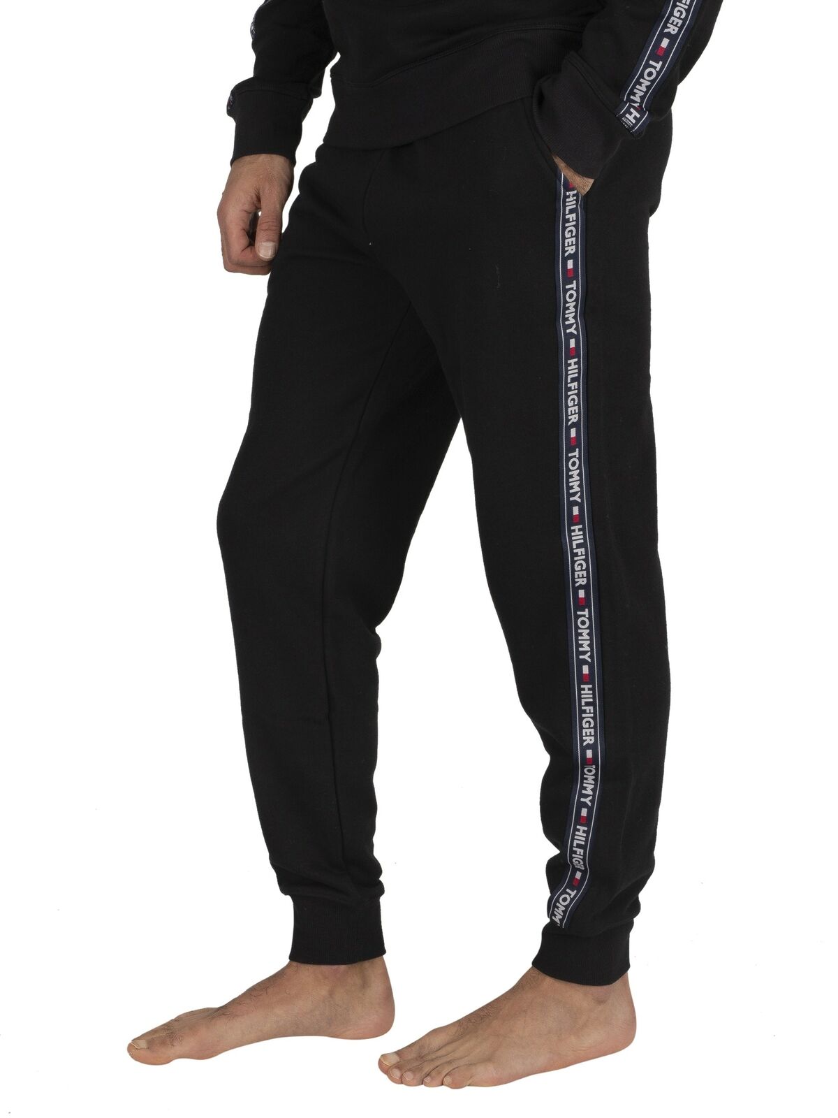 Essential Black Terry Jogger Pants