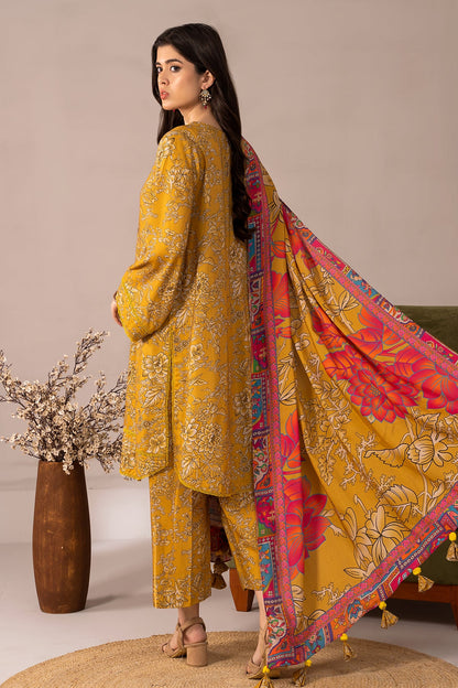 Charizma - 3-PC Printed Staple Shirt with Staple Dupatta and Trouser NYS4-02