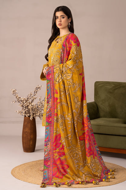 Charizma - 3-PC Printed Staple Shirt with Staple Dupatta and Trouser NYS4-02