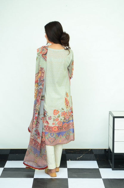 Ellena - 3-PC Unstitched Lawn