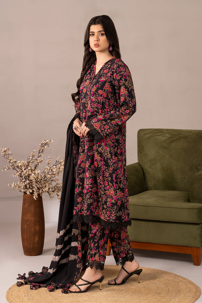 Charizma - 3-PC Printed Staple Shirt with Staple Dupatta and Trouser NYS4-04