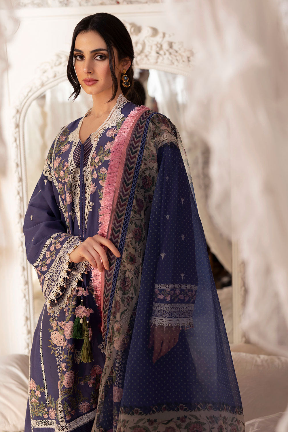 Sobia Nazir - Design 4A Luxury Lawn 2023 Unstitched