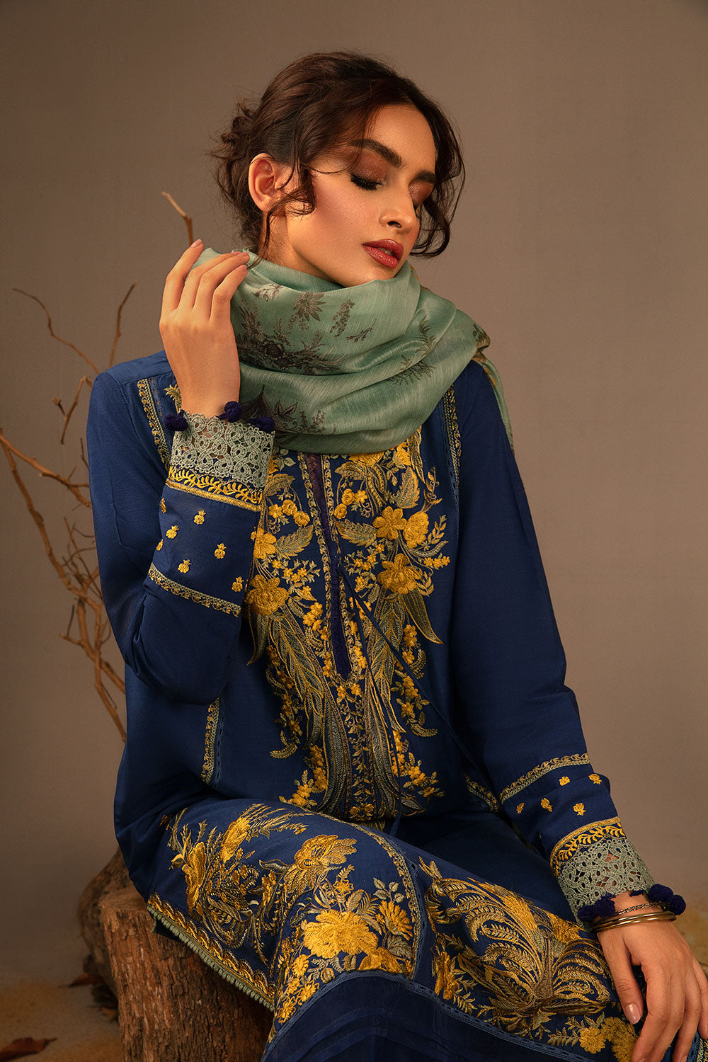 Sobia Nazir - Design 4A Autumn/Winter 2023 Unstitched