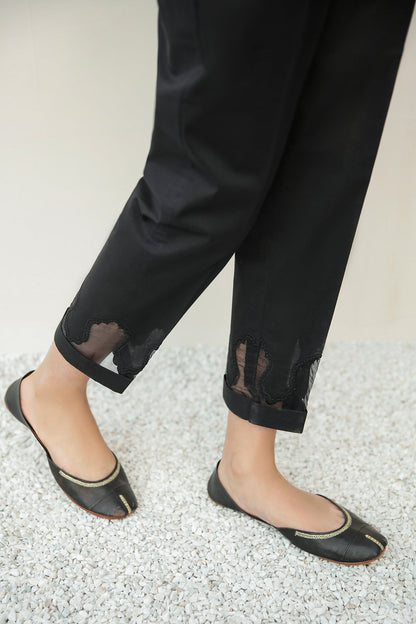 Baroque - EMBROIDERED COTTON TROUSER 215