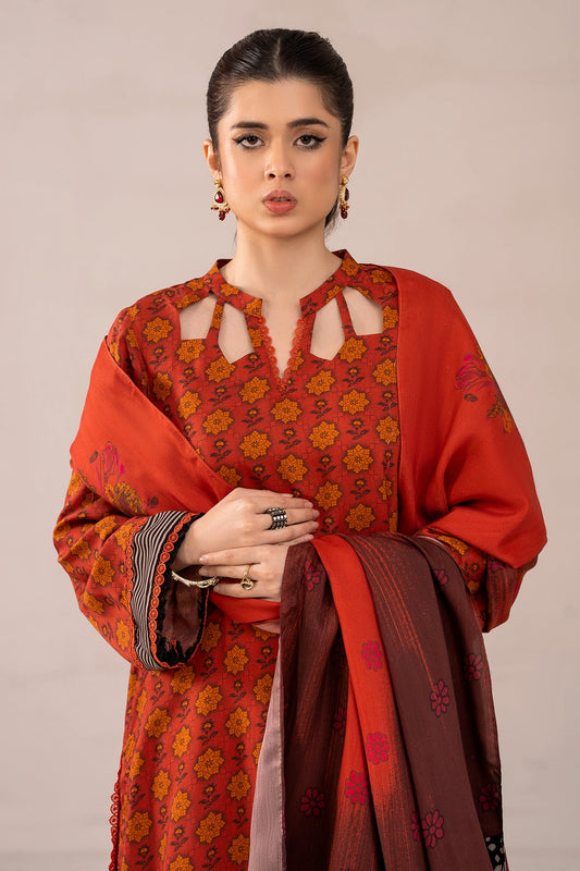 Charizma - 3-PC Printed Staple Shirt with Staple Dupatta and Trouser NYS4-01