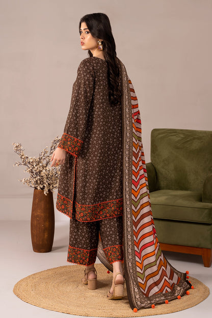 Charizma - 3-PC Printed Staple Shirt with Staple Dupatta and Trouser NYS4-03