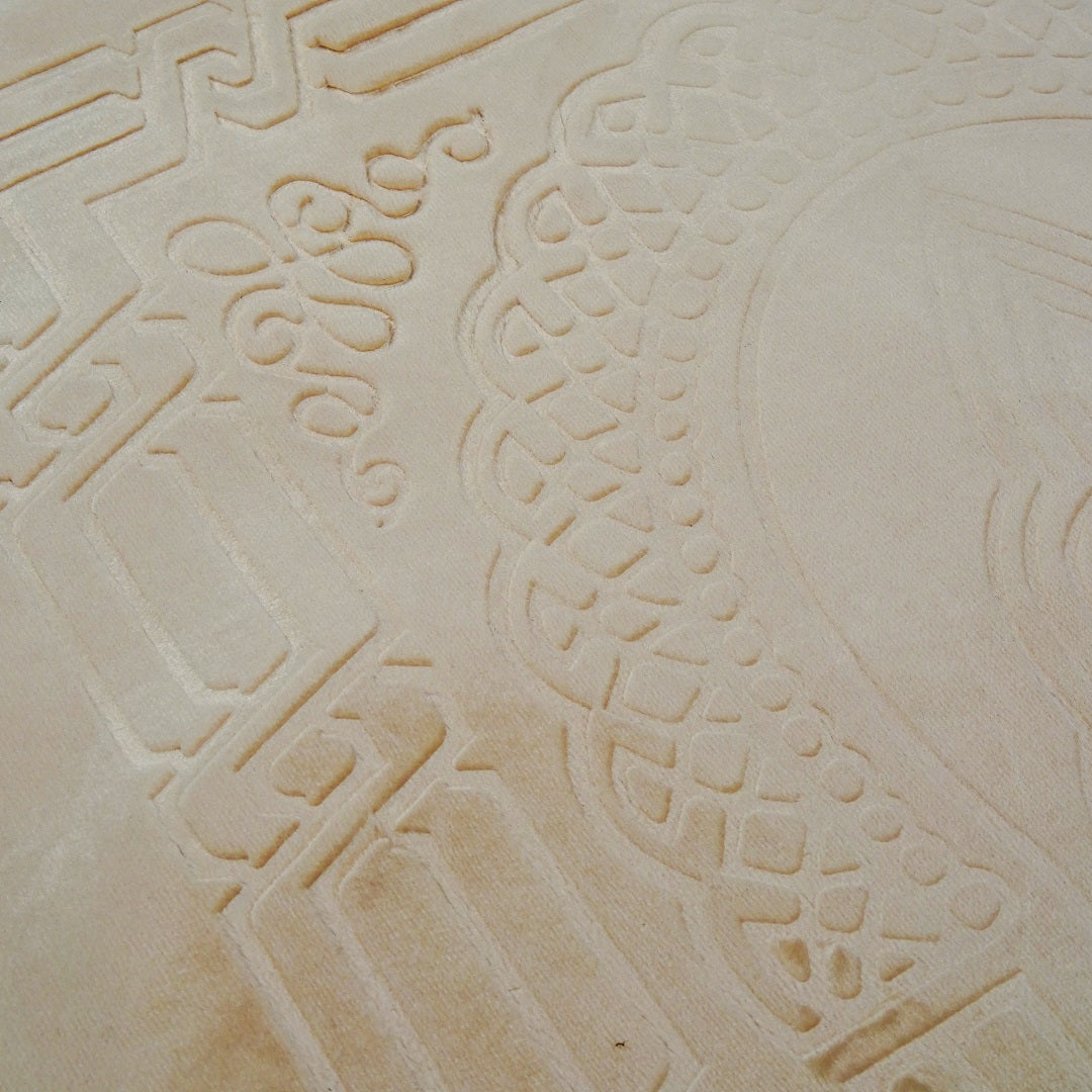 PrayerEase - Al Shifa Ortho Memory Foam Prayer Mat (Jai Namaz) – Beige