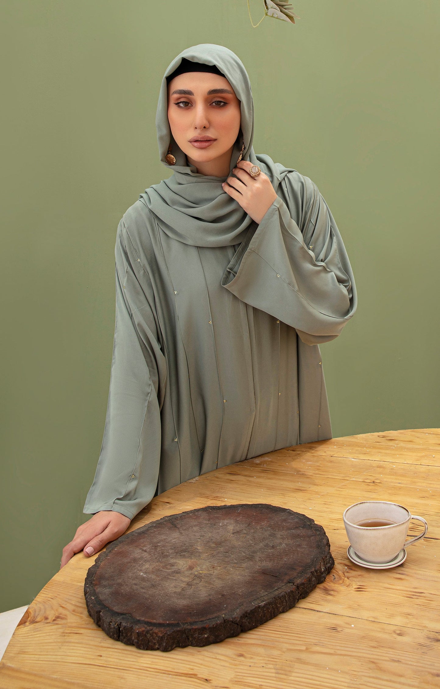 Hareer - AEZEEN FRONT OPEN ABAYA