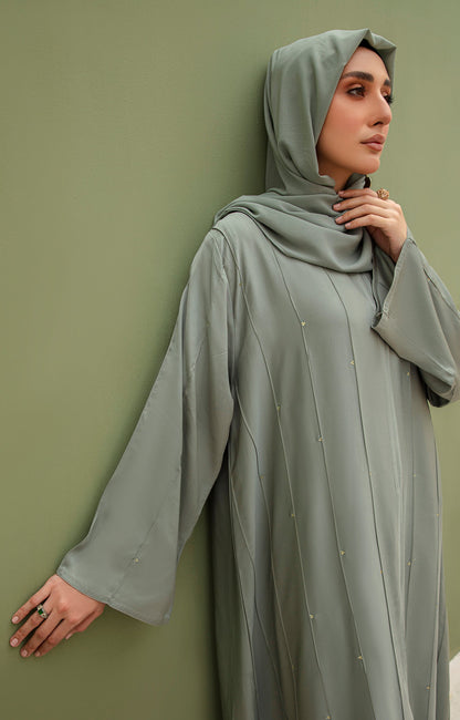 Hareer - AEZEEN FRONT OPEN ABAYA