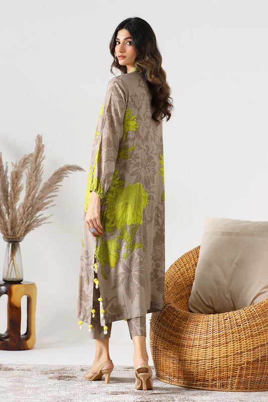 Charizma - 2-PC Raw-Silk Shirt with Trouser CPM-3-205