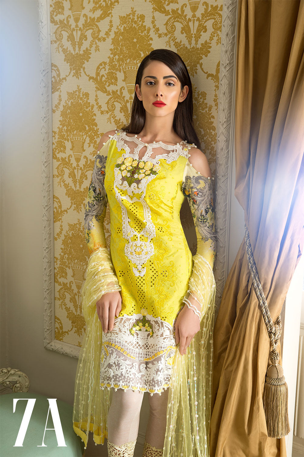 Sobia Nazir - Design 7A Spring/Summer Lawn 2017