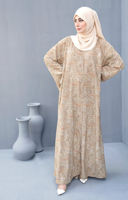 Hareer - CRÈME printed modest wear