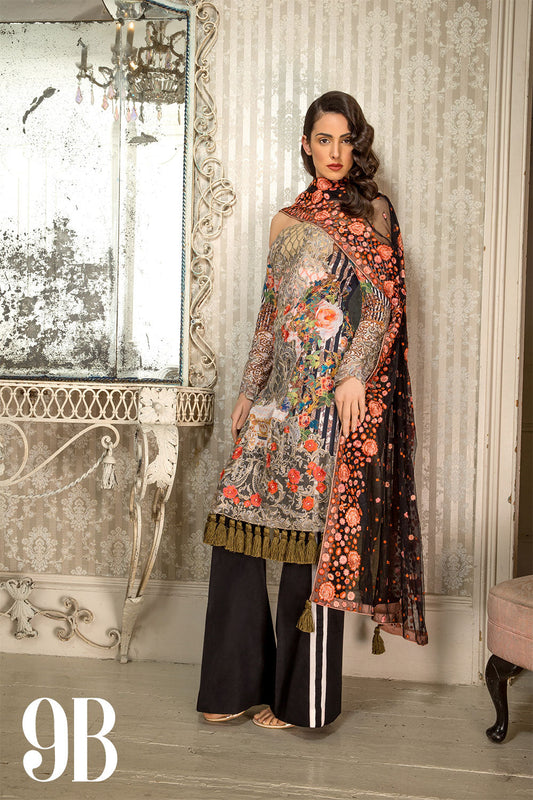 Sobia Nazir - Design 9B Spring/Summer Lawn 2017