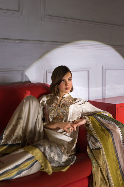 Sobia Nazir - Design 01 Silk Unstitched Collection 2023 (Vol. 2)