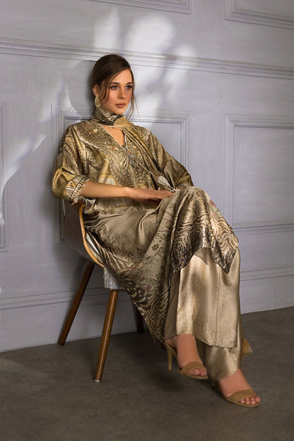 Sobia Nazir - Design 07 Silk Unstitched Collection 2023 (Vol. 2)