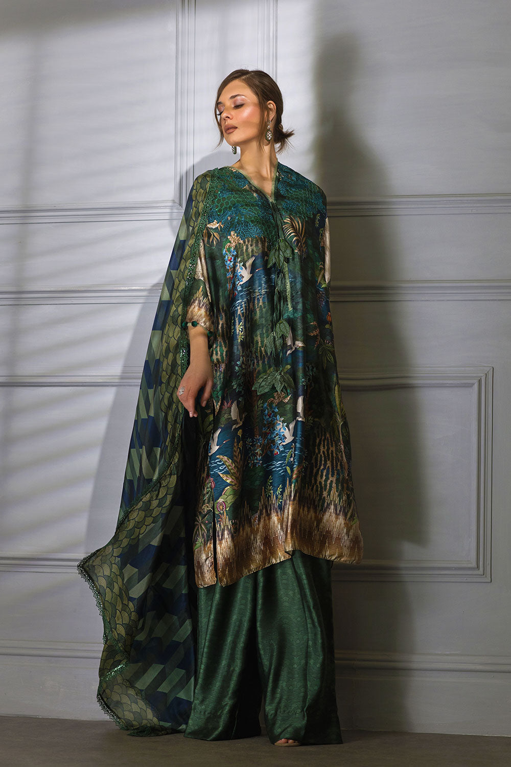 Sobia Nazir - Design 06 Silk Unstitched Collection 2023 (Vol. 2)