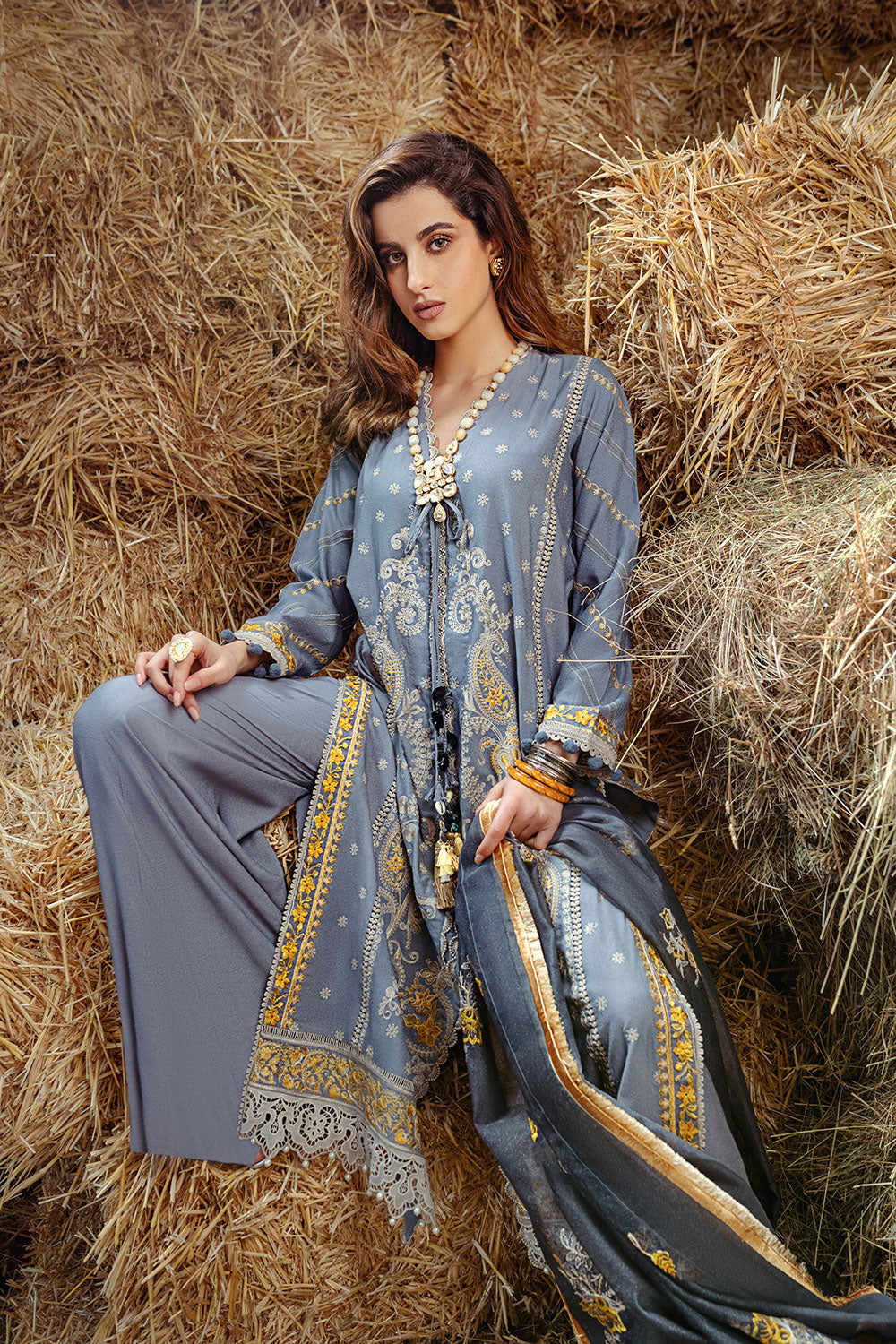 Sobia Nazir - Design 6B Autumn/Winter 2022 Unstitched