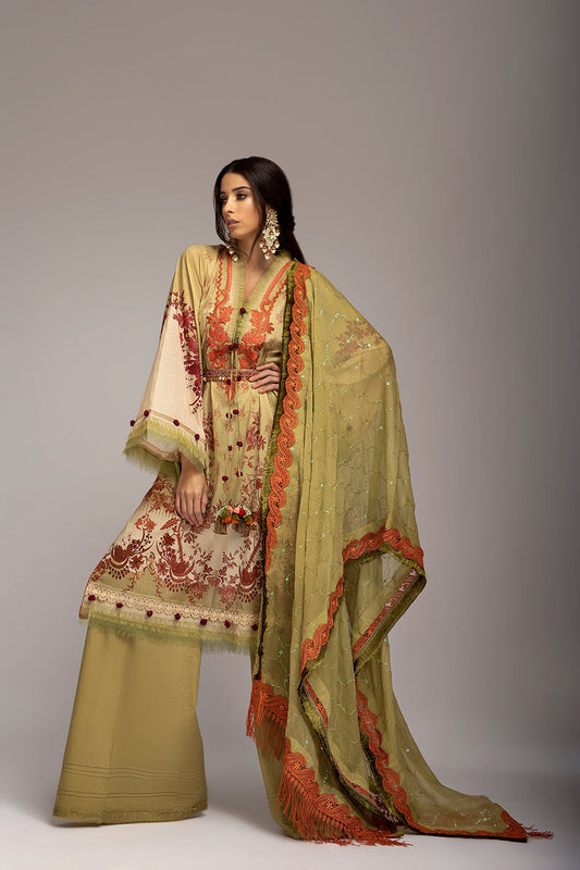 Sobia Nazir - Design 6A Lawn Prints 2022 Unstitched