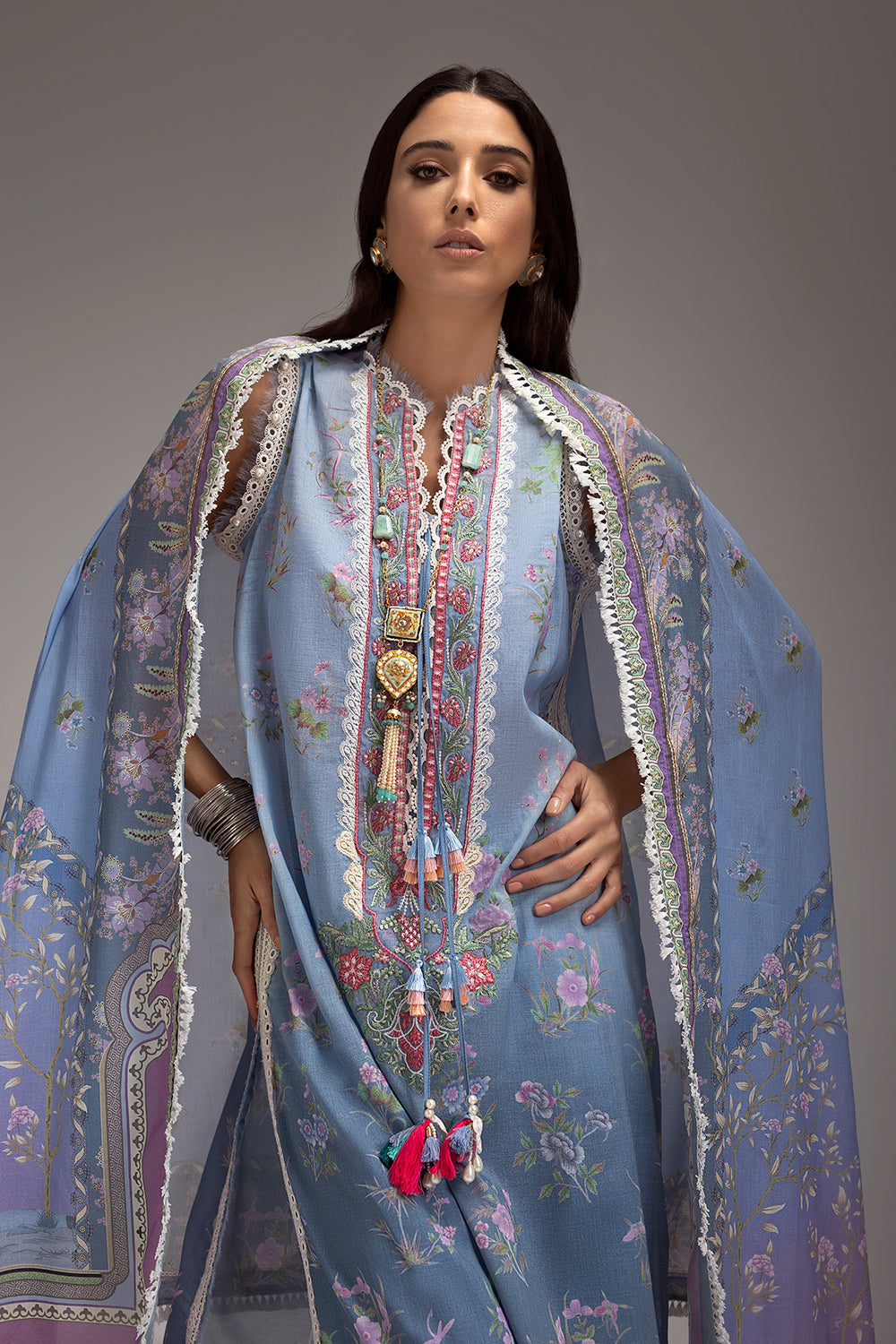 Sobia Nazir - Design 3A Lawn Prints 2022 Unstitched