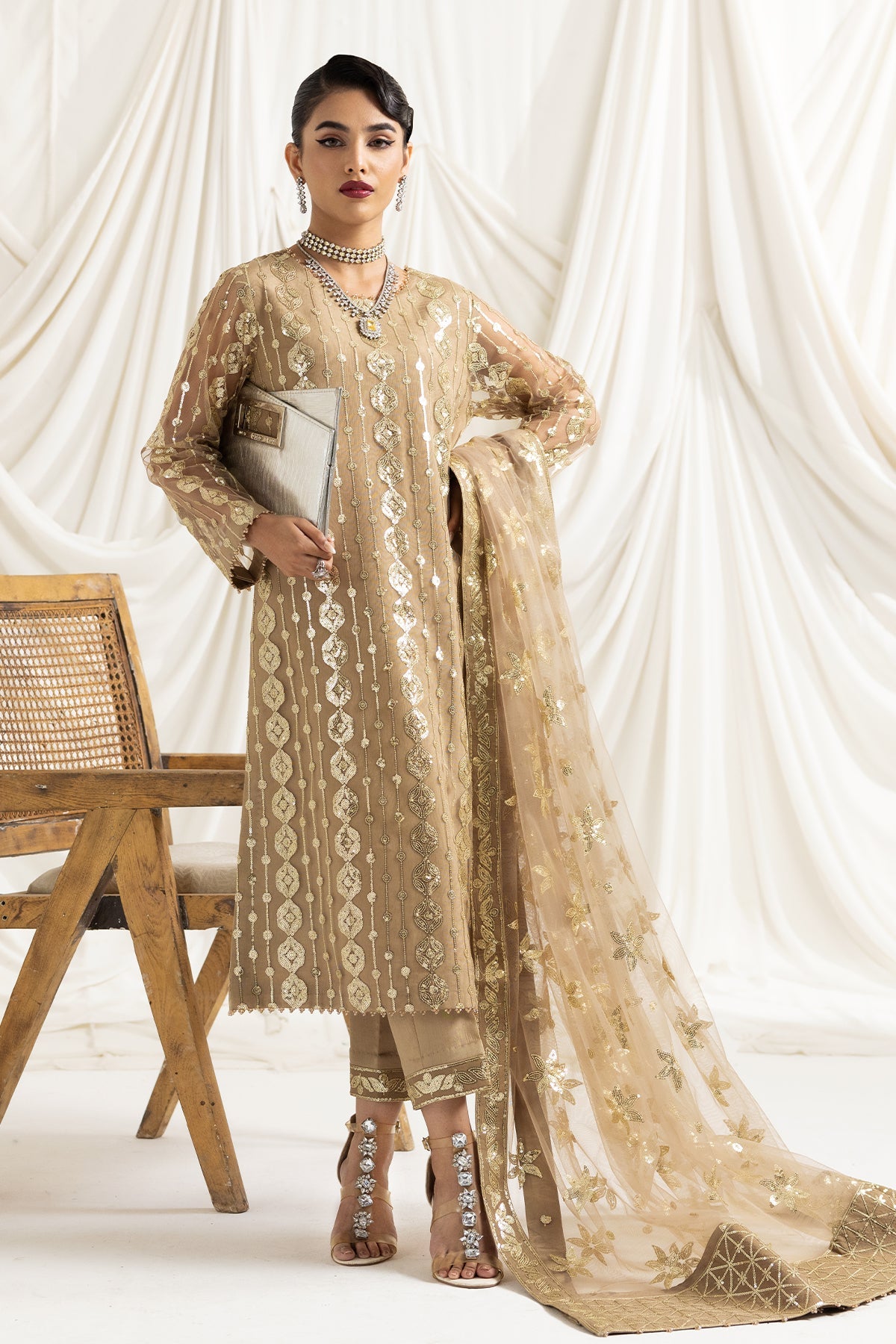 Alizeh - DUA-V02D01B- AIREEN(IVORY BEIGE)