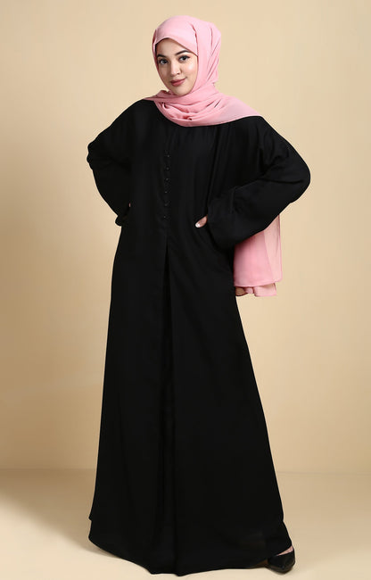 Hareer - Black Swallow Abaya