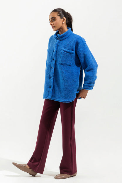 Beechtree - Blue Sherpa Shacket