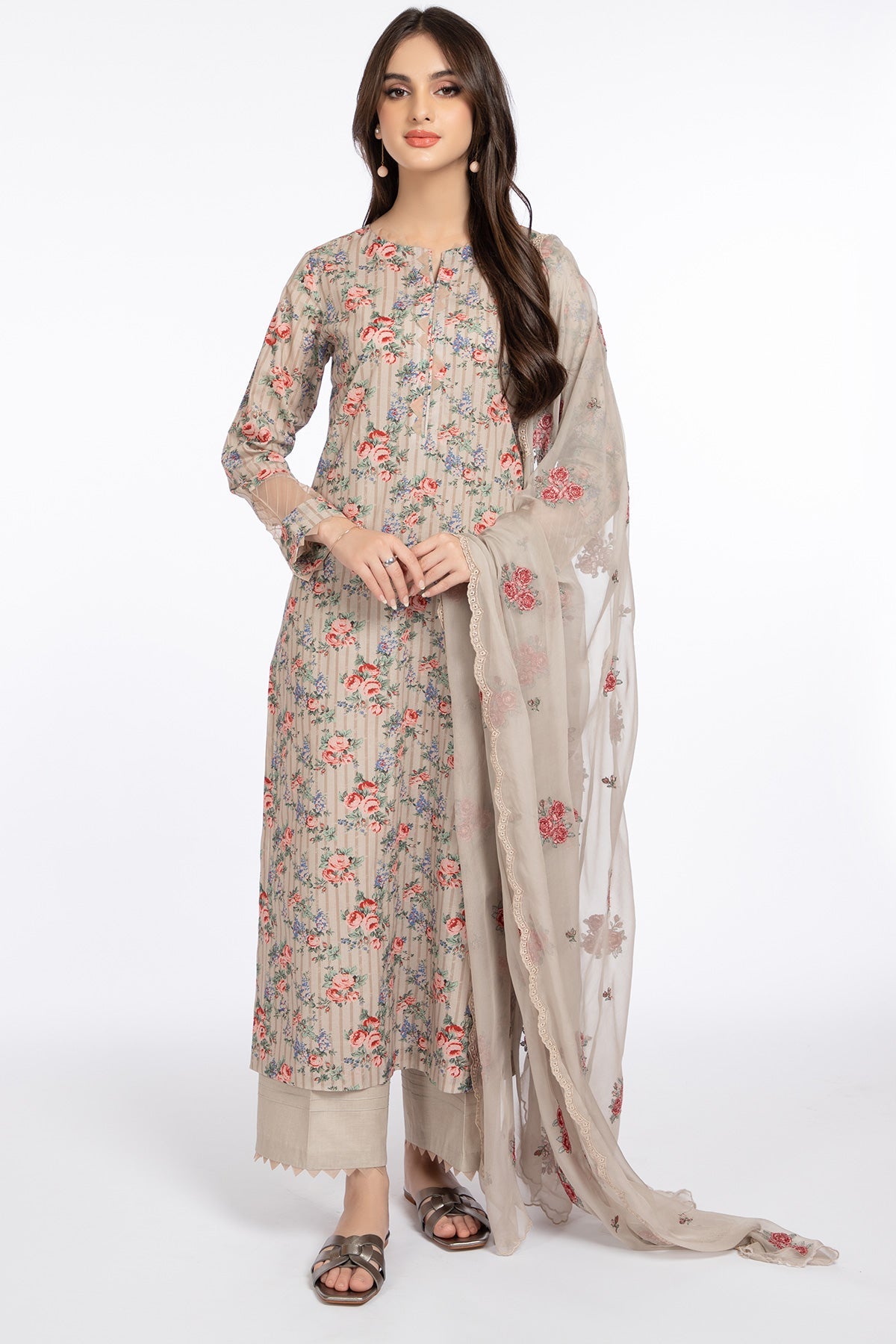 Kayseria - 2 Piece Swiss Lawn Shirt & Shalwar