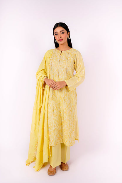 Kayseria - 3 Piece Cotton Lawn Suit