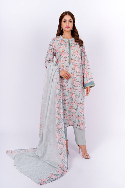 Kayseria - 3 Piece Cotton Lawn Suit