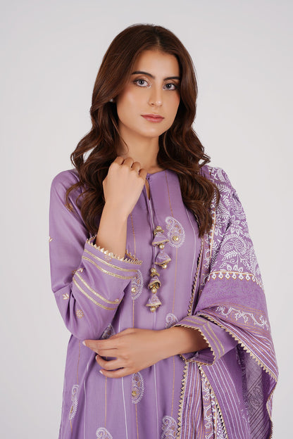 Kayseria - 3 Piece Cotton Lawn Suit
