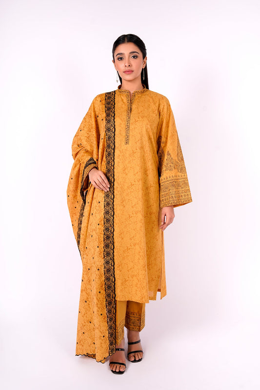 Kayseria - 3 Piece Cotton Lawn Suit