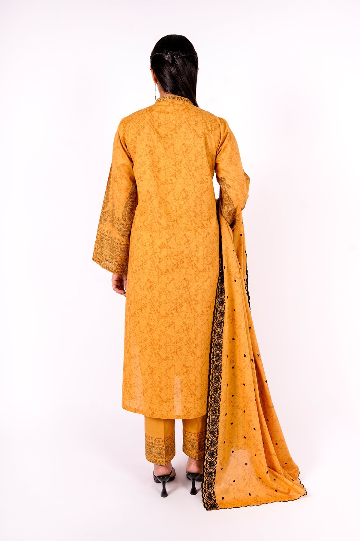 Kayseria - 3 Piece Cotton Lawn Suit